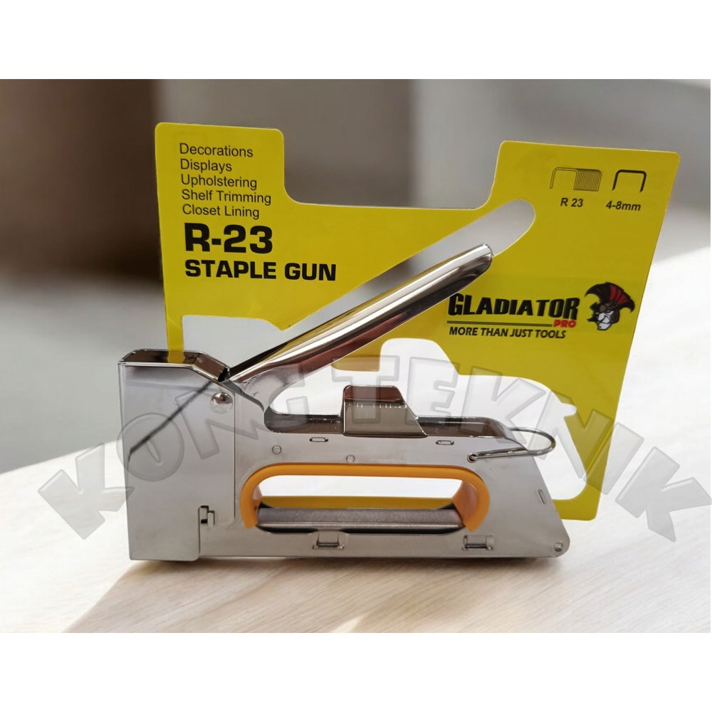 

GLADIATOR R23 Stapler Gun / Staples Tembak Perkakas / Stapler wire refill
