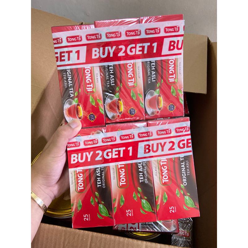 

PAKET TEH TONG JI DAPAT 3 BOX MURAH