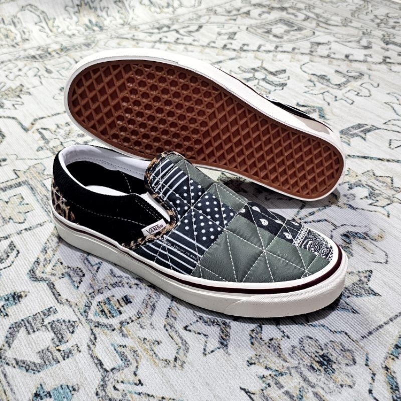 Vans Slip On Style 98 DX Anaheim Quilted Mix Patchwork (ORIGINAL BNIB RESMI STORE LUAR)