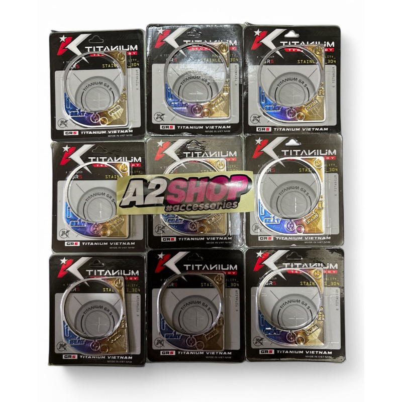COVER TITANIUM KUNCI KONTA PCX 150 ADV