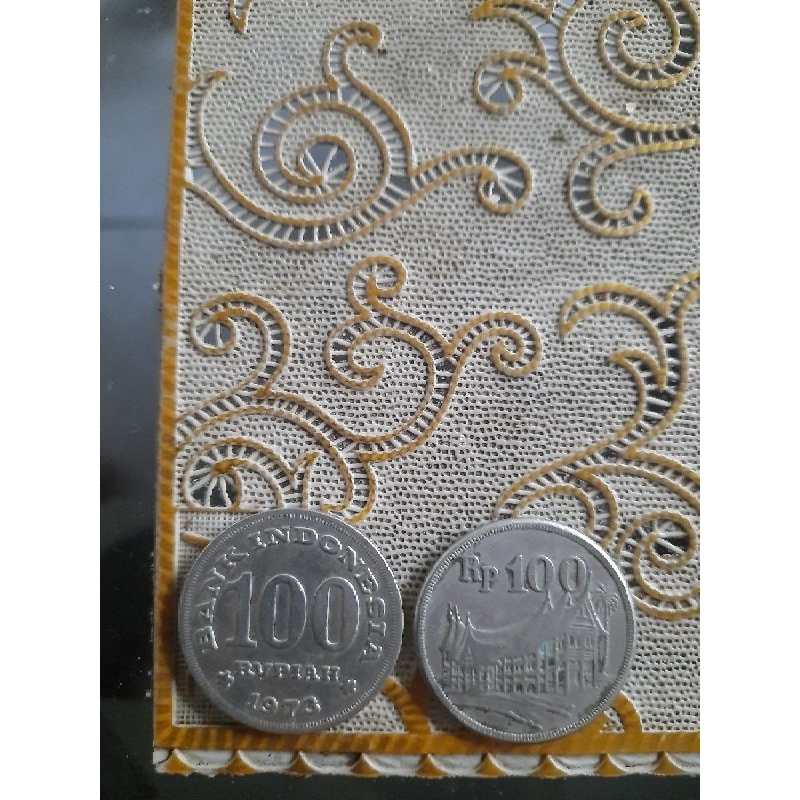 Uang Koin 100 Rupiah Keluaran 1973
