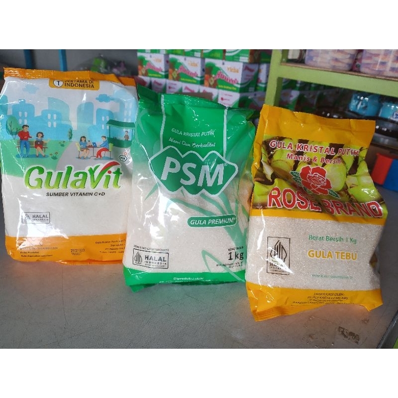 

gula 10kg kemasan merk random