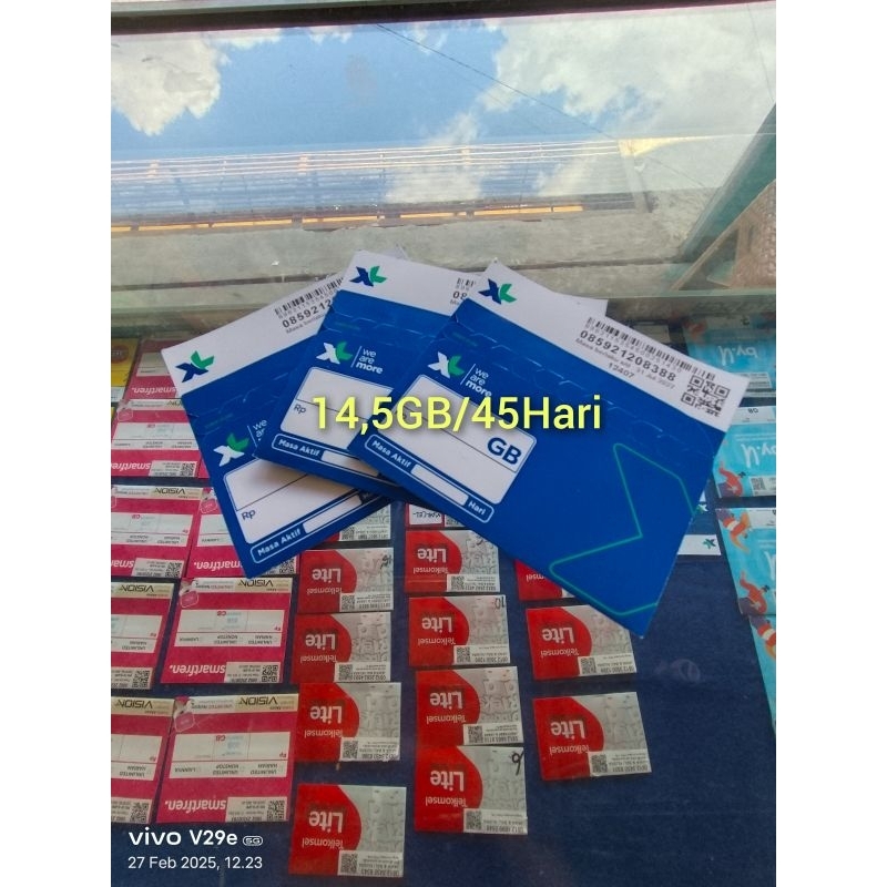 kartu XL 10.5GB/45hari