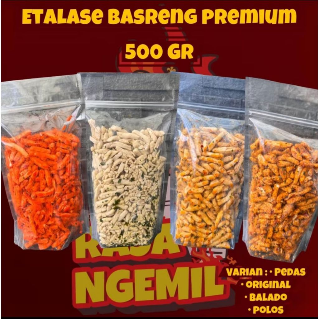 

BASRENG PEDAS RAJANGEMIL VIRAL 500GR