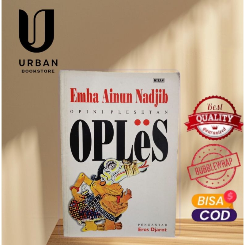 BUKU ORIGINAL SECOND OPINI PLESETAN ( OPLES ) - EMHA AINUN NADJIB (B5)