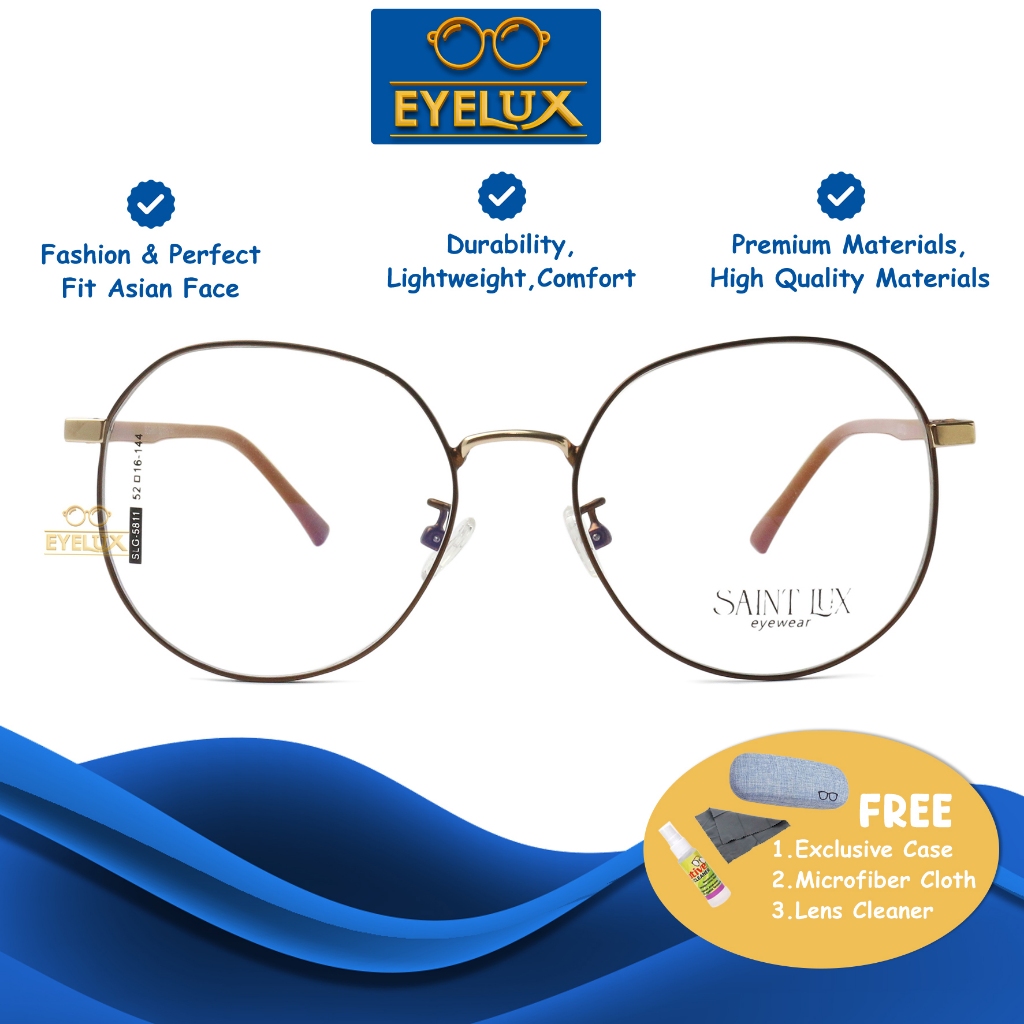 Saint Lux Eyewear / SL G-5811 / 52-16-144 / Frame Kacamata Saint Lux ORIGINAL