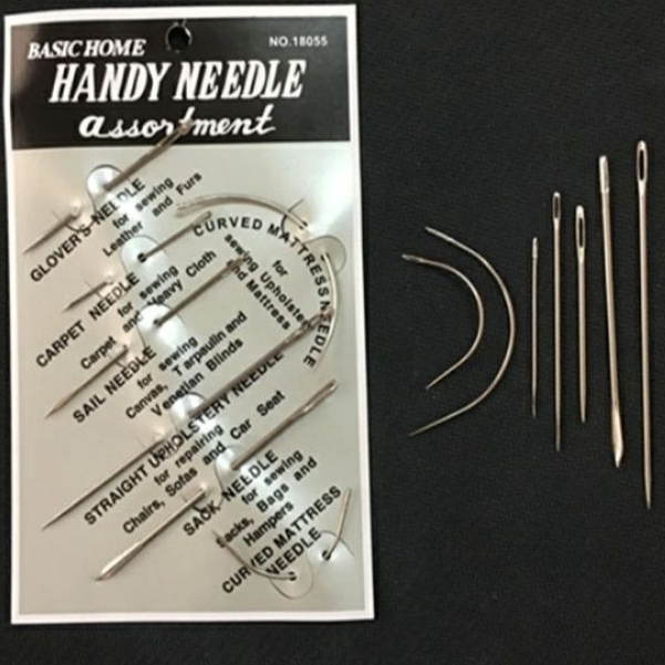 Jarum tangan set untuk  jahit bahan kulit/Jarum jahit sofa/Jarum Jahit Jok.