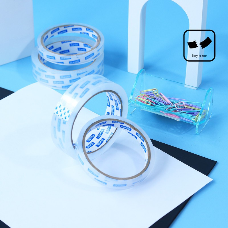 

[ONE's Stationery] Bantex Selotip Mudah Dirobek / Isolasi Bening Satuan 1/2 Inch Ukuran 12mm/24mm BH250X