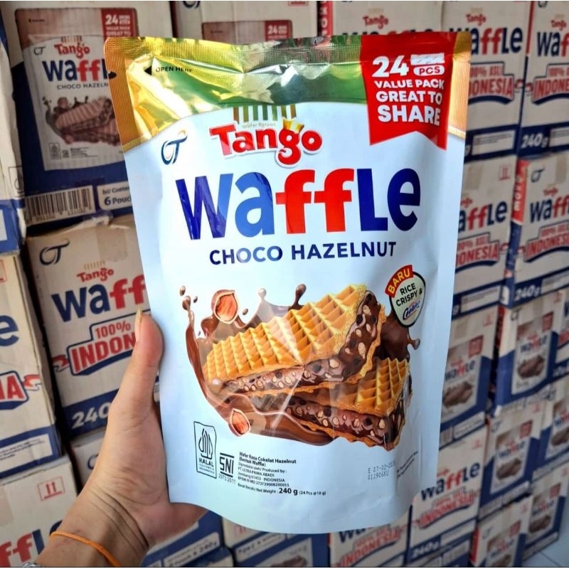 

Tango Waffle Pouch 240gr (1 dus isi 6 pouch)