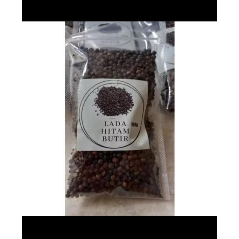 

LADA HITAM BUTIR kwalitas baik dan murah kemasan 100 gr & 50 gr