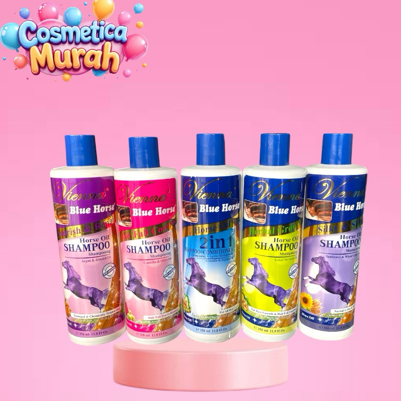 cosmeticamurah - VIENNA SHAMPO KUDA - HORSE HAIR SHAMPO 350 ML - SHAMPO PEMANJANG RAMBUT