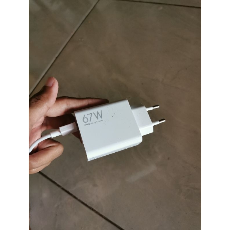 Charger Xiaomi 67W Original Bawaan Copotan Second Mulus