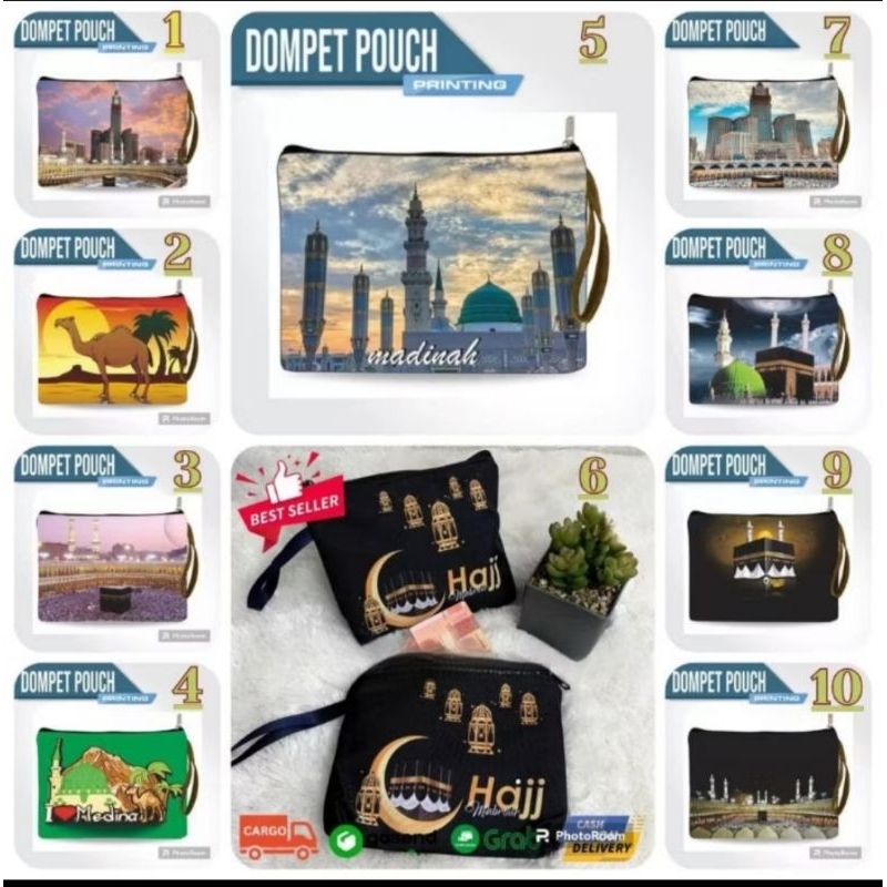 Dompet Pouch Oleh Oleh Haji Umroh