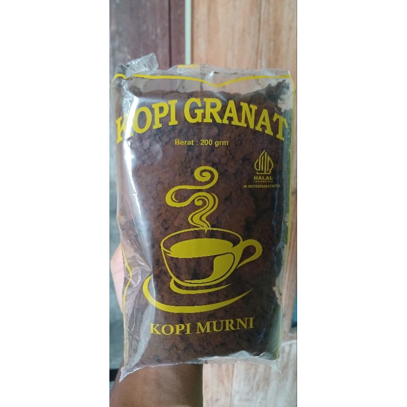 

Kopi lelet Kopi Granat khas Sarang Rembang 200gram