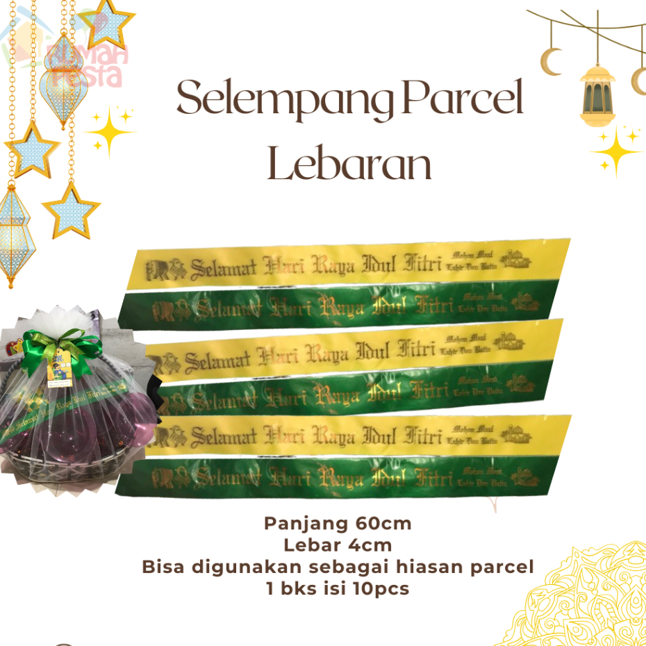 

(10pcs) Selempang Parcel Lebaran