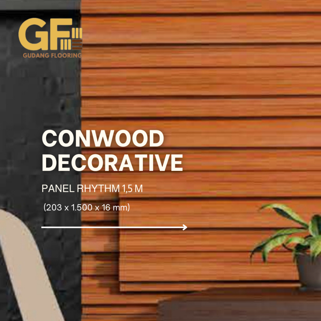 Conwood Dinding Decpanel Rhythm 1,5 M / Berkualitas