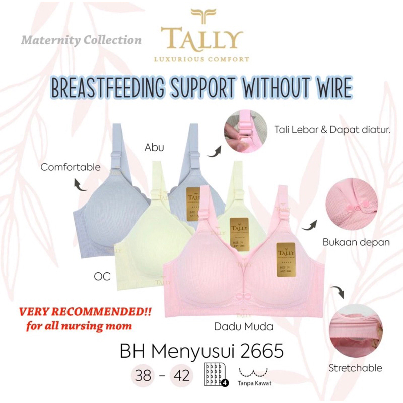 TALLY 2665 BRA MENYUSUI - BH MENYUSUI