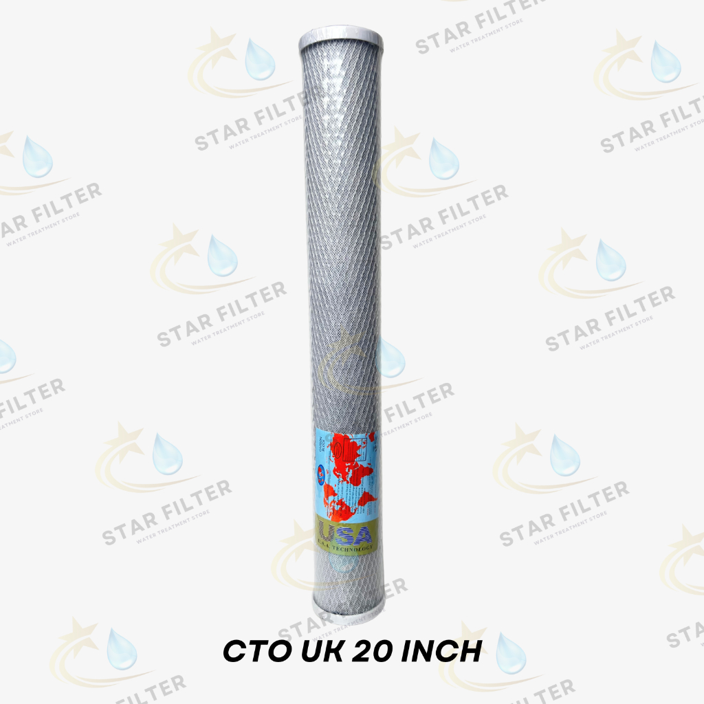 CTO 20 Inch UK/ Filter CTO Carbon / Cartridge Filter Air