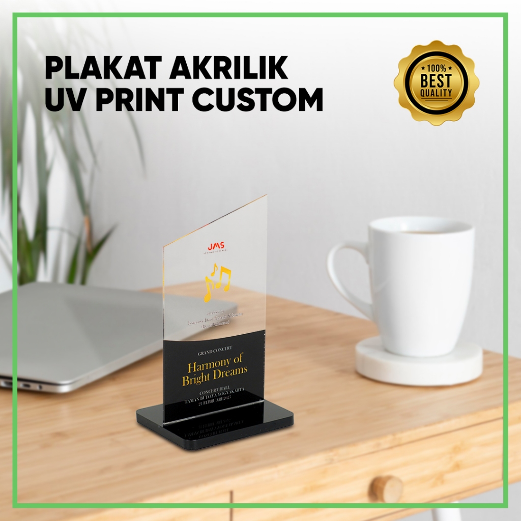 Plakat Akrilik UV Print Custom