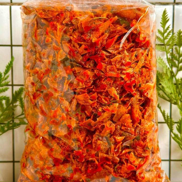 

WefeverrStore - KERIPIK KRIWIL / KERIPIK SINGKONG PEDAS DAUN JERUK 1KG