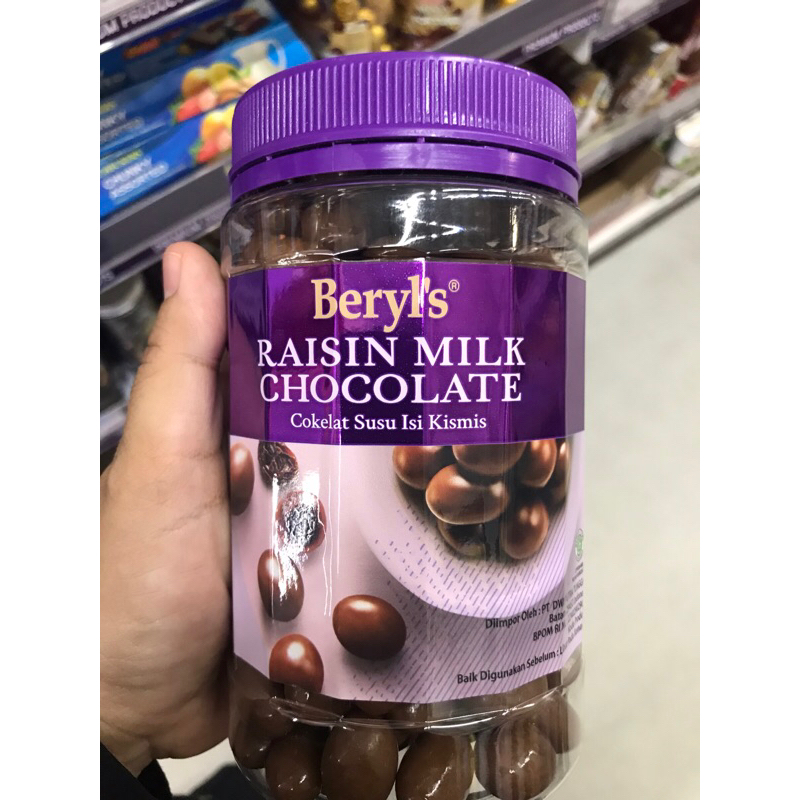 

Beryl's Raisin Milk Chocolate