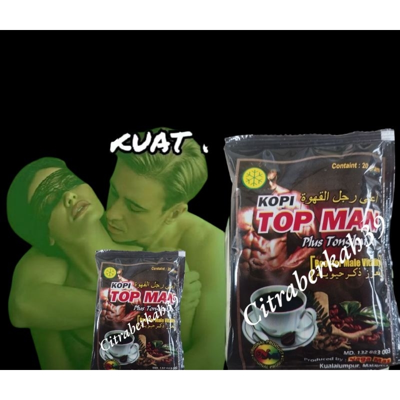 

Kopi TOP MAN ecer per bungkus original 100%