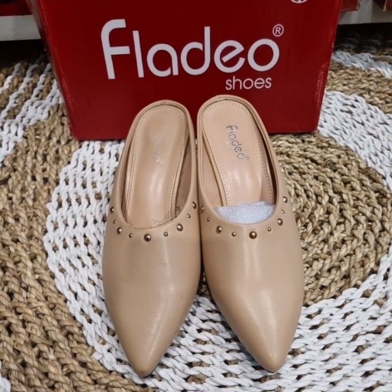 LDH528-1 sepatu wedges wanita Fladeo