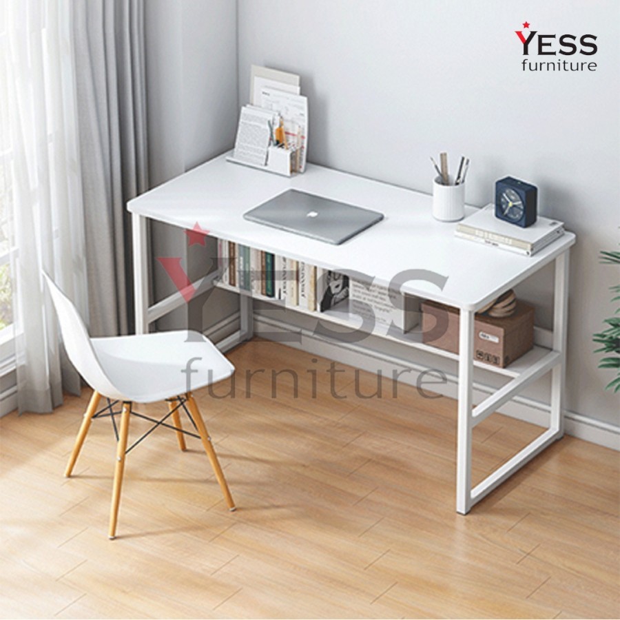 BROSUR_Yess Furniture - Meja Rak Minimalis untuk Belajar Kerja dan kebutuhan sehari hari