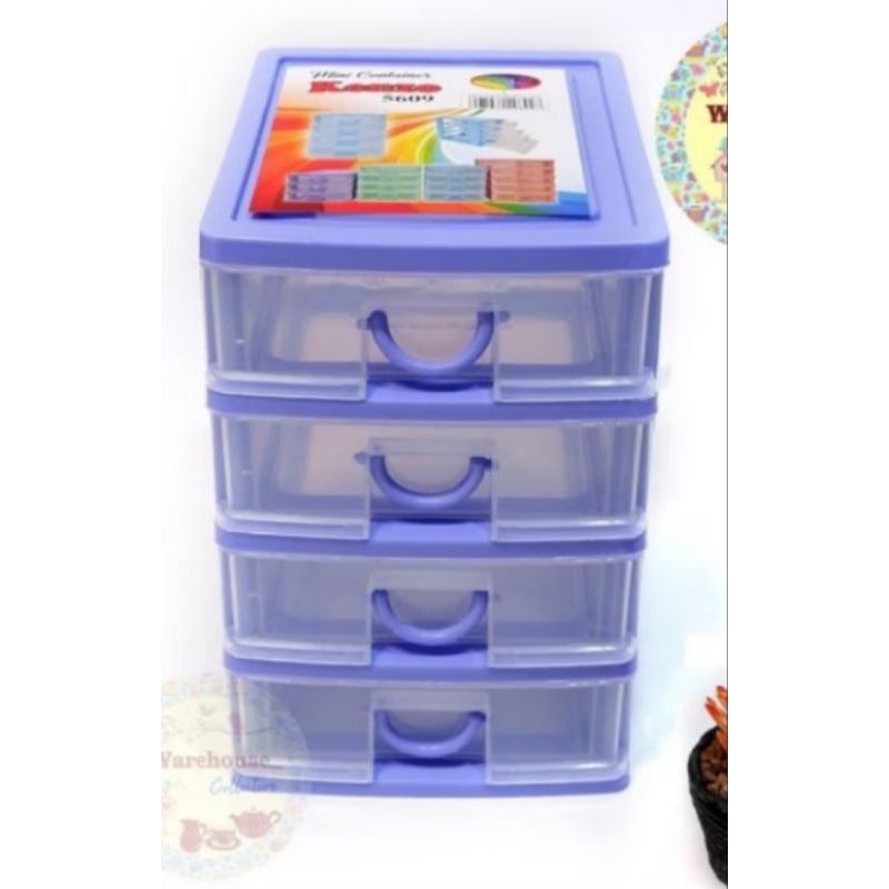 LACI MINI 4 SUSUN/LACI PLASTIK 4 SUSUN/LACI PLASTIK SERBA GUNA