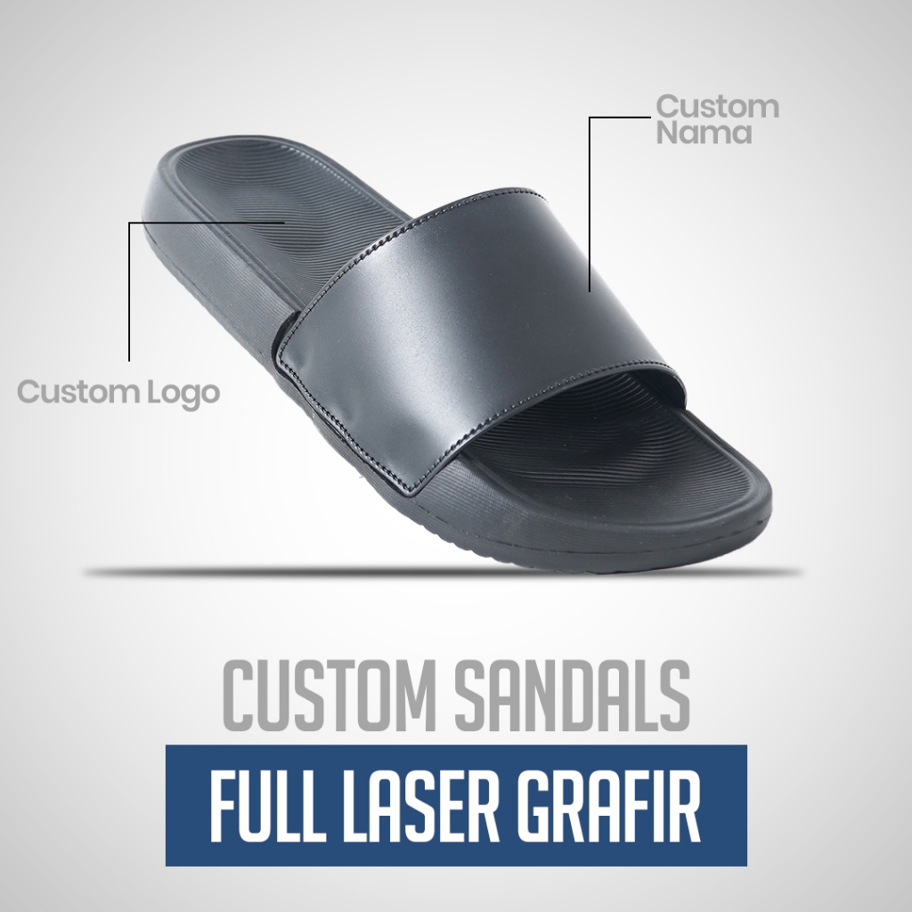 Ohio * Sandal Slide Custom I Sandal Slop Pria Wanita Custom l Sandal Slide Pria Casual I Sendal Ring