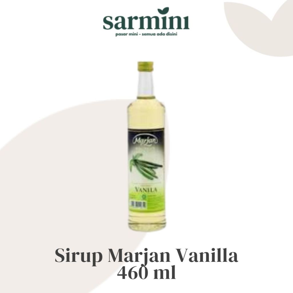 

Sirup Marjan Botol Rasa Vanila 460 ml