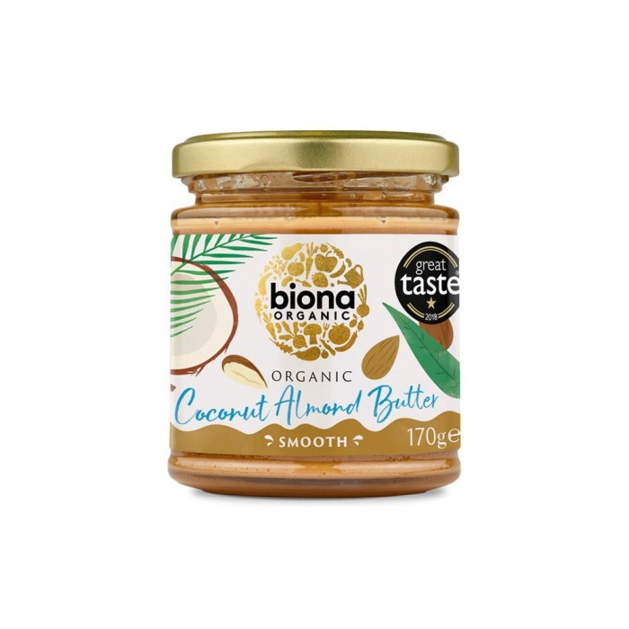 

Selai Kelapa Almond Organik Biona Organic Coconut Almond Butter Smooth 170 Gr
