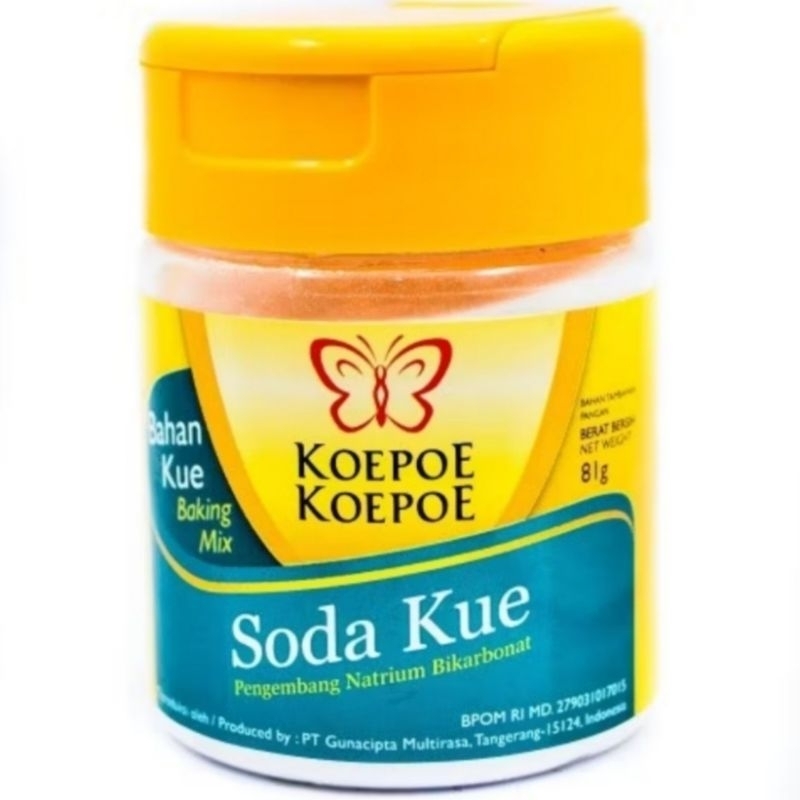 

Soda Kue KOEPOE KOEPOE Pengembang kue 81gr