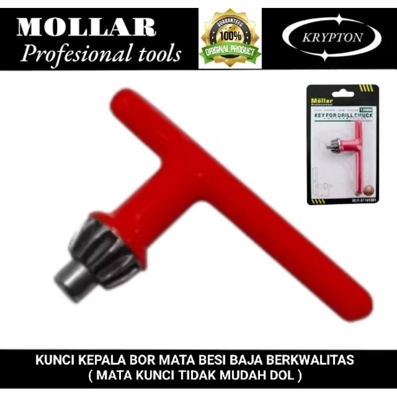 kunci kepala bor mollar