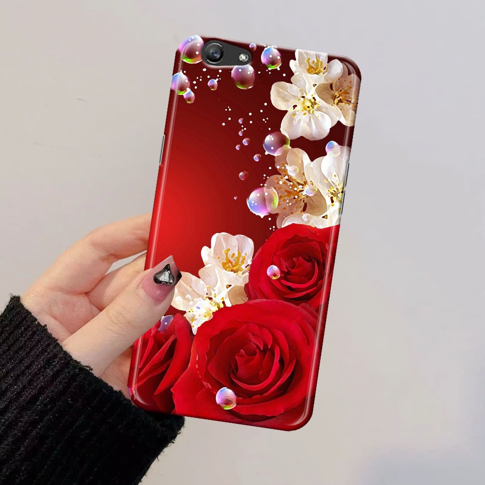 Case Oppo F1s - Fashion Printing Bunga - Hardcase, Case Murah, Cassing HP, Promo Case - Bisa COD