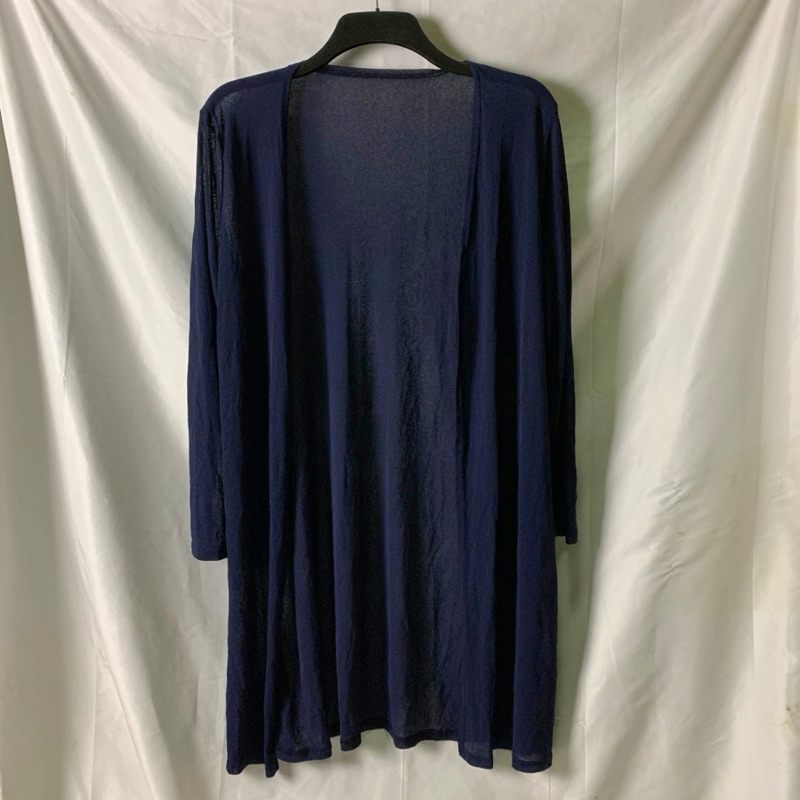 Outer Biru Dongker Size L Oversized | Outer Biru Dongker L