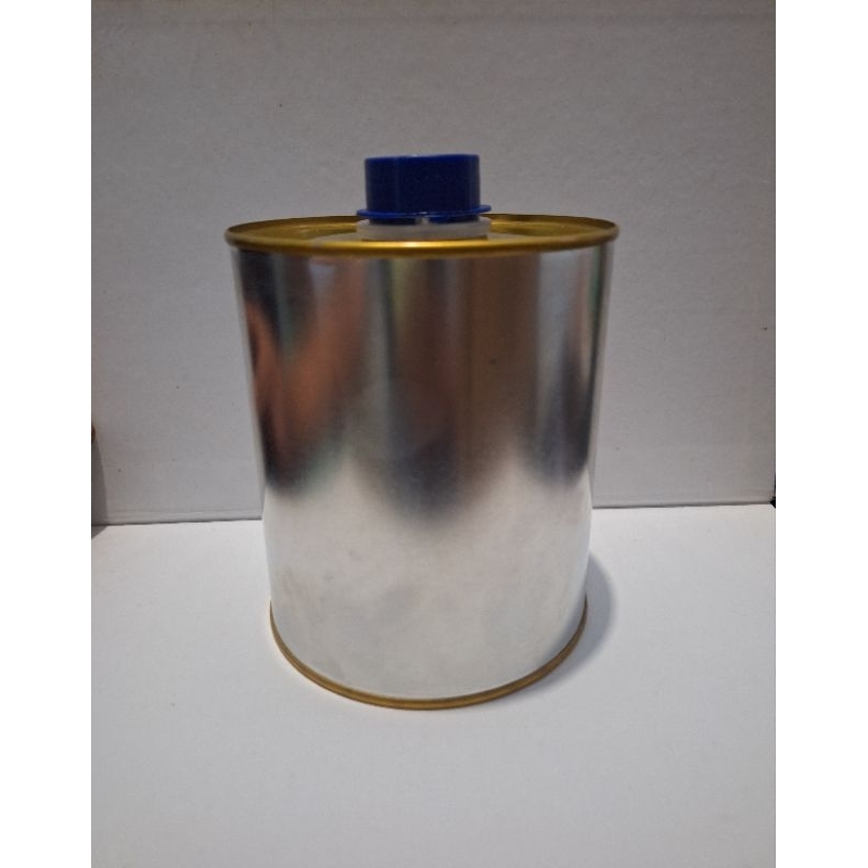 Kaleng Tutup Ulir Plastik Ukuran 1kg / 1Liter / Kaleng Cat Clear / Kaleng Thiner / Kaleng Ulir