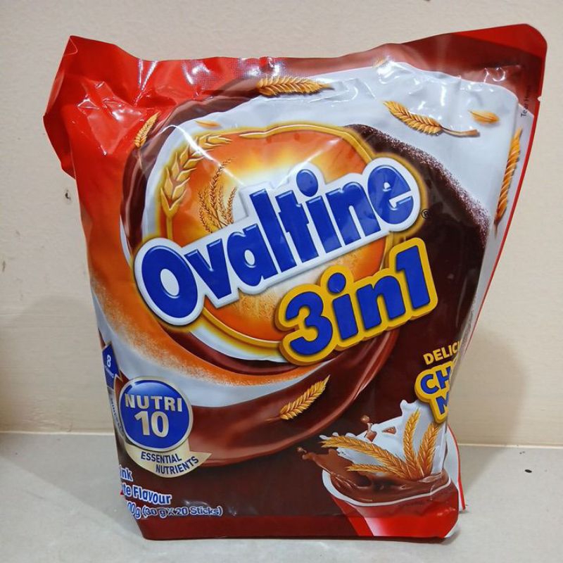

OVALTINE 3 IN 1, (30 GRAM X 20 STICKS) IMPOR