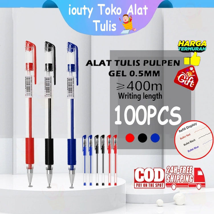 

☛ ☚ Pena Gel MIMI 0.55mm Standard Pulpen tinta cair Alat Tulis Sekolah Kantor Pen Warna Warni Pena Ujung Lancip Sekolah Kerja Anak Alat Tulis