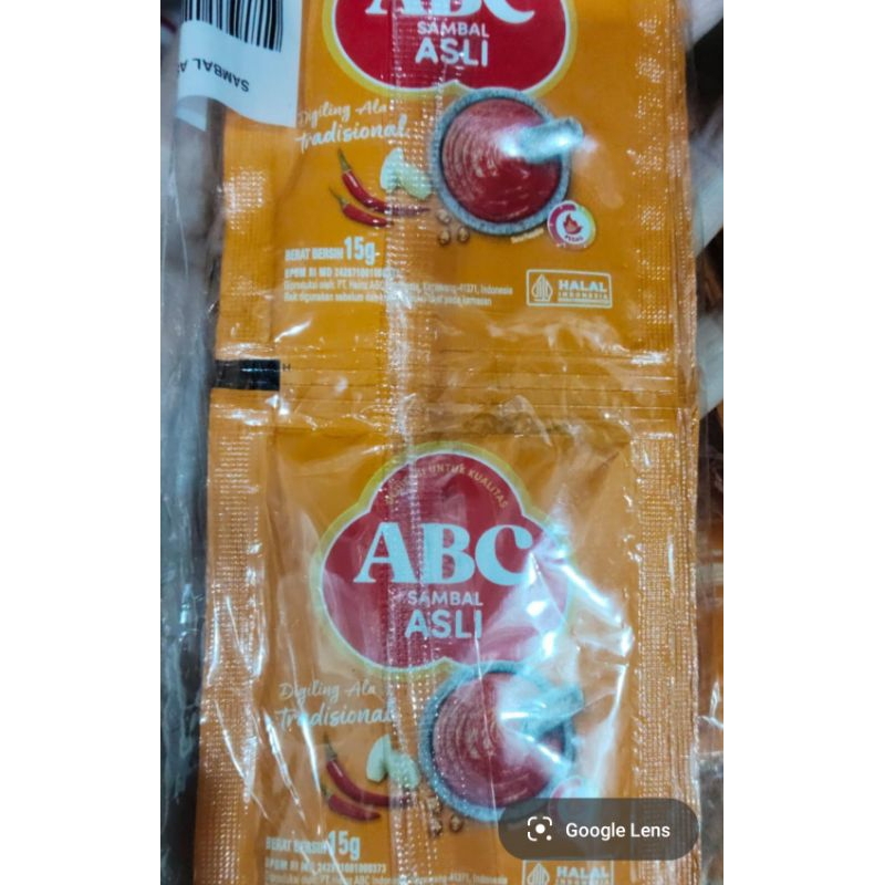 

Saos Sambel ABC 1000 an 6pcs