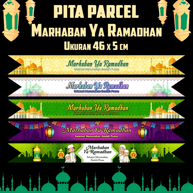 

Label Parcel / Pita Parcel Marhaban Ya Ramadhan (12 pcs)