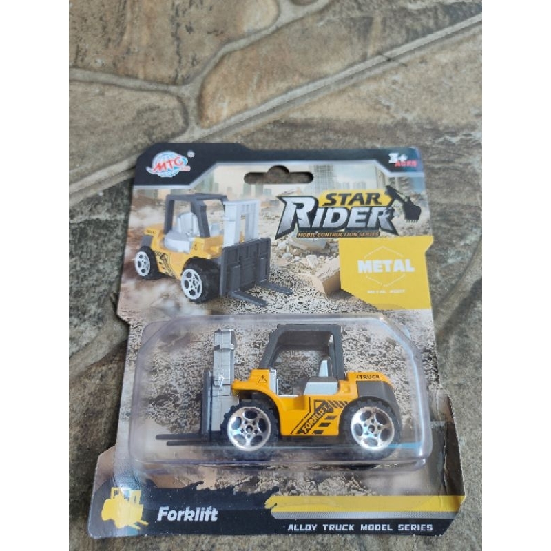 Dv 002 Mainan Anak Mobil Mobilan Metal Kontruksi Star Rider / Mainan Mobil Construction Vehicle