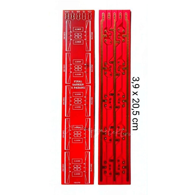 PCB FINAL SANKEN 5 PASANG ( 070 )