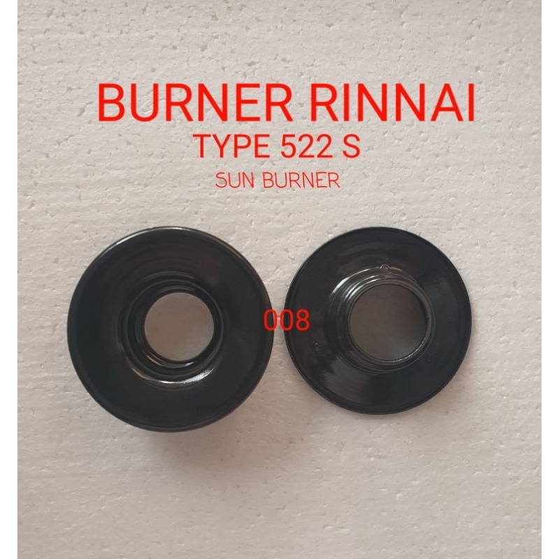 Burner kompor gas RINNAI kaleng Sun burner - kingelectronicmedan
