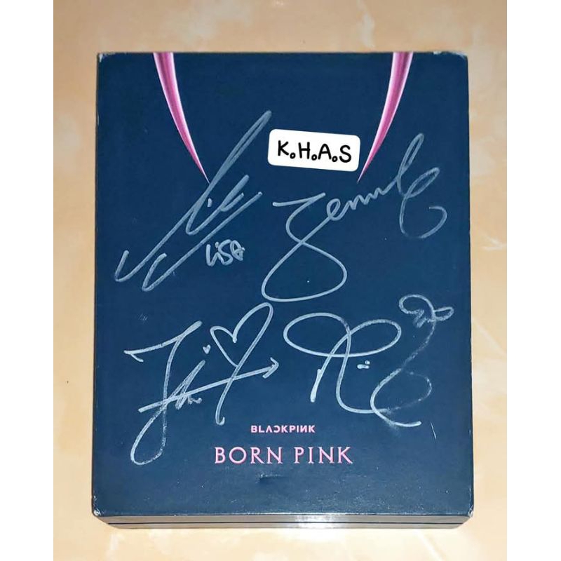 Blackpink Album Signed All Member