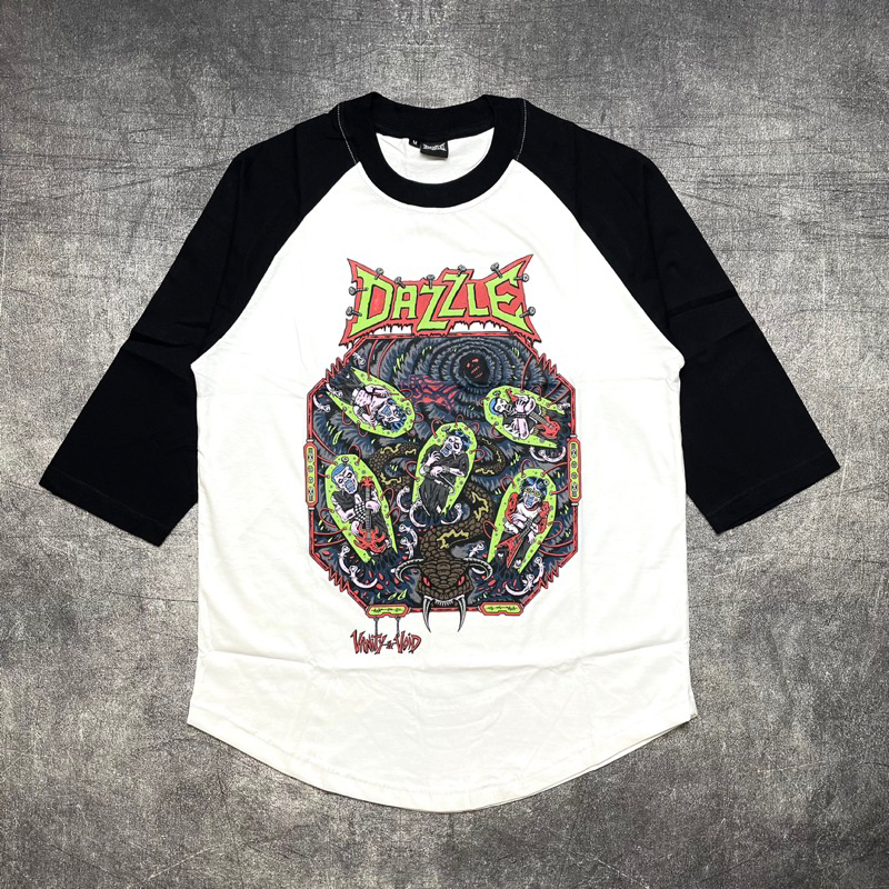 Long Sleeve Raglan DAZZLE - VANITY AND VOID Official Merchandise