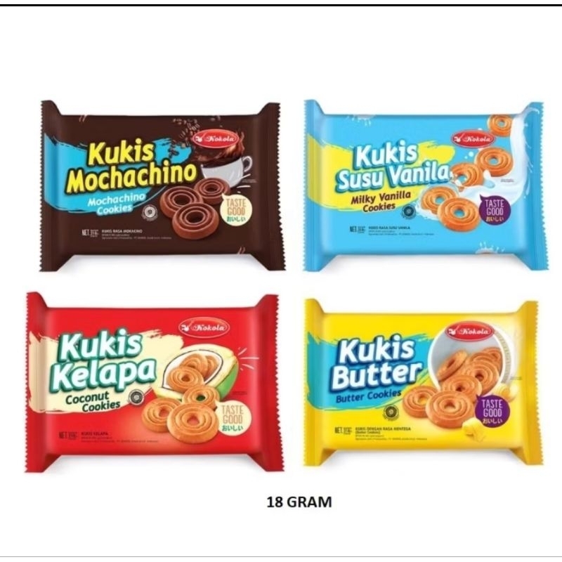 

KUKIS KOKOLA 18GR RENCENG (ISI 10 SACHET)