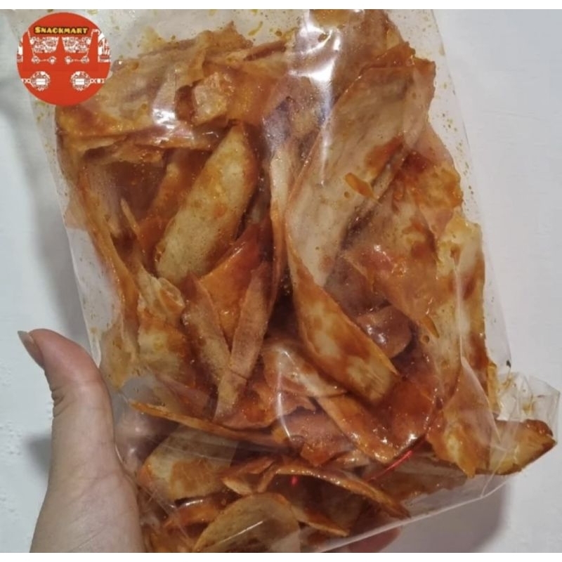 

keripik ubi singkong pedas / keripik ubi sanjat