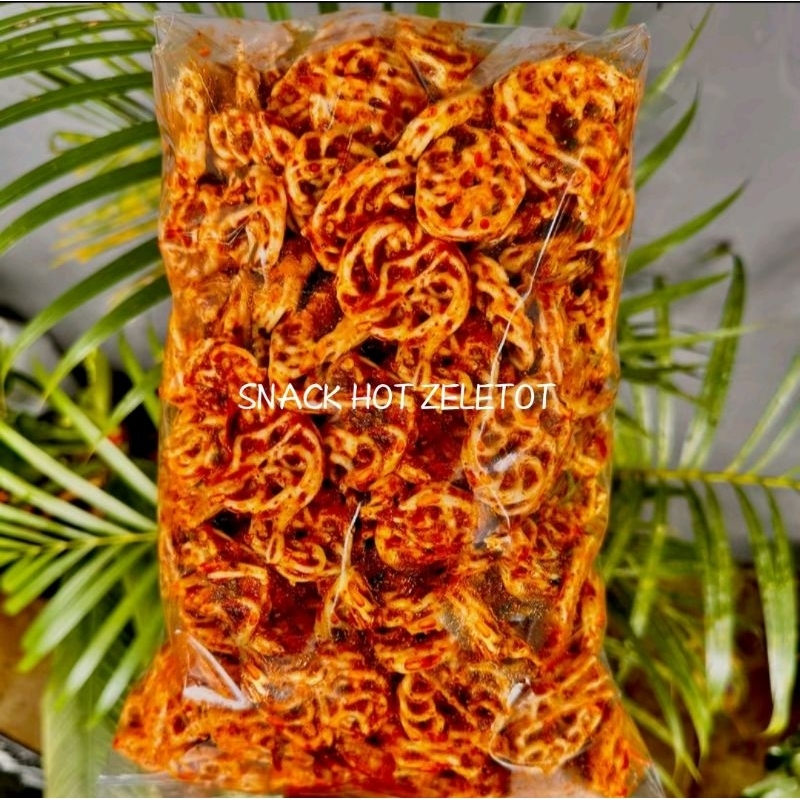 

kerupuk viral kerupuk Rafael kerupuk mawar pedas daun jeruk isi 500gram