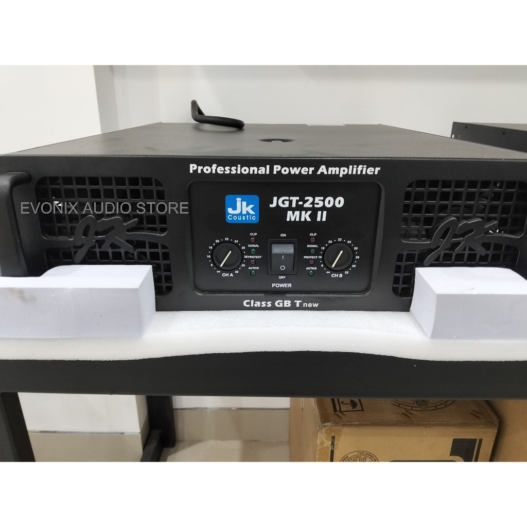 POWER AMPLIFER CLASS GB T new JK Coustic JGT-2500 MK II
